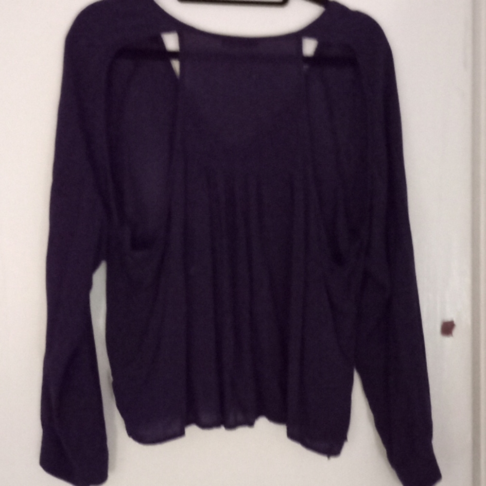 Long Sleeve Silk Blouse